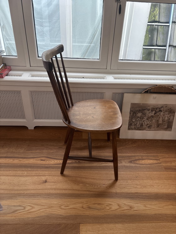 Image 1 of 4x Cees Braakman para sillones de listones Pastoe