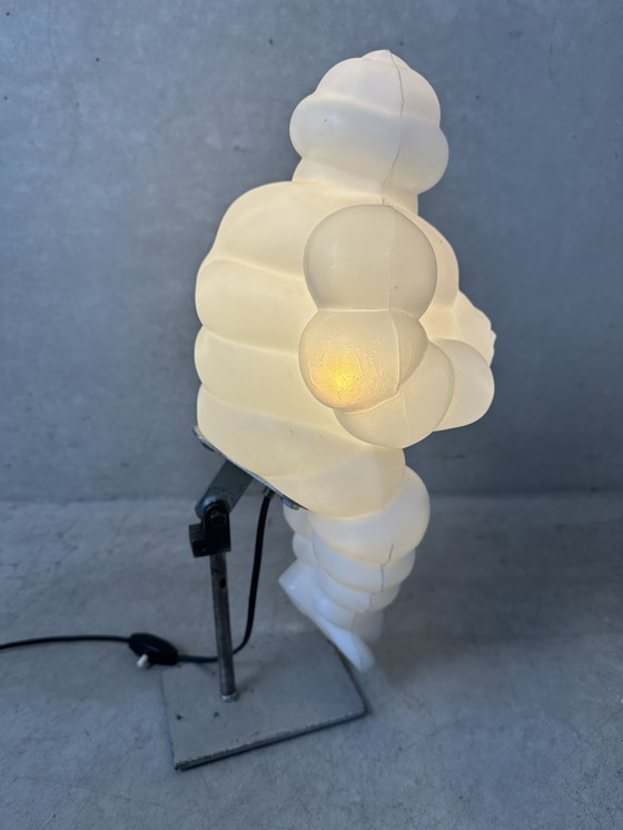 Image 1 of Vintage industrial Bibendum lamp