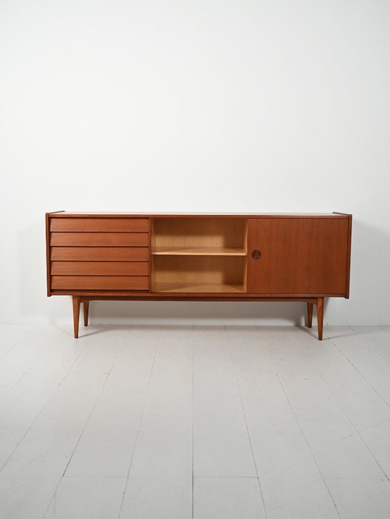 Image 1 of 1960s German teak sideboard