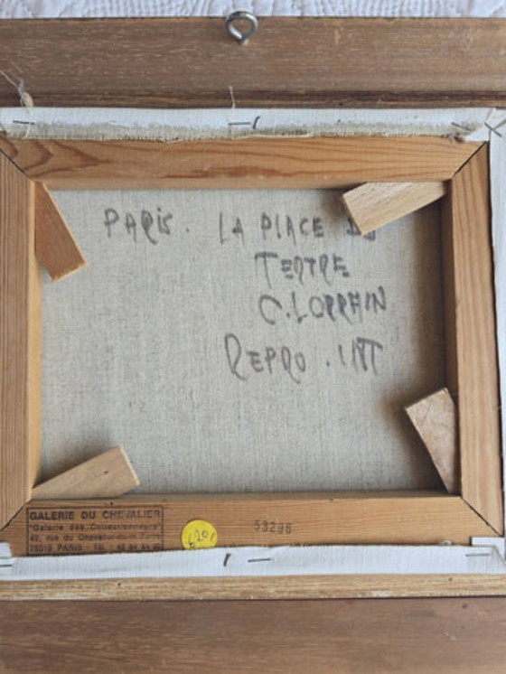 Dipinto di Parigi, Place du Tertre di Claude Lorrain – Dipinti e disegni, Wood, Canvas (photo 4 of 5)