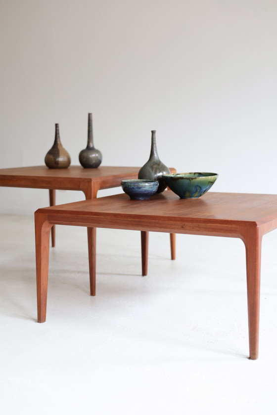Vintage Danish Coffee Tables Johannes Andersen, 1960s – Silkeborg Møbelfabrik, Wood (photo 2 of 13)