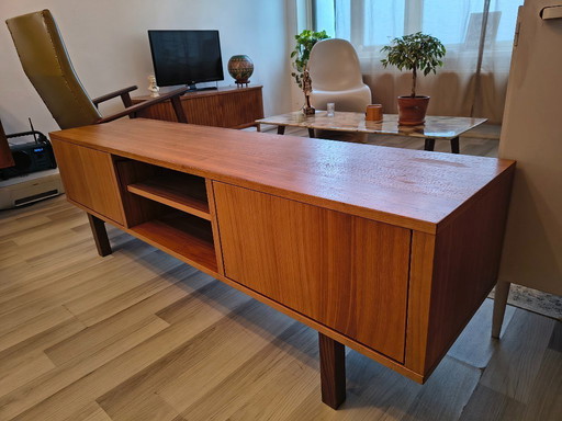 TV Cabinet | Walnut Wood | 160cm | Danish Design