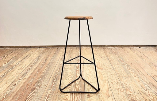 Tabouret de bar avec structure en acier