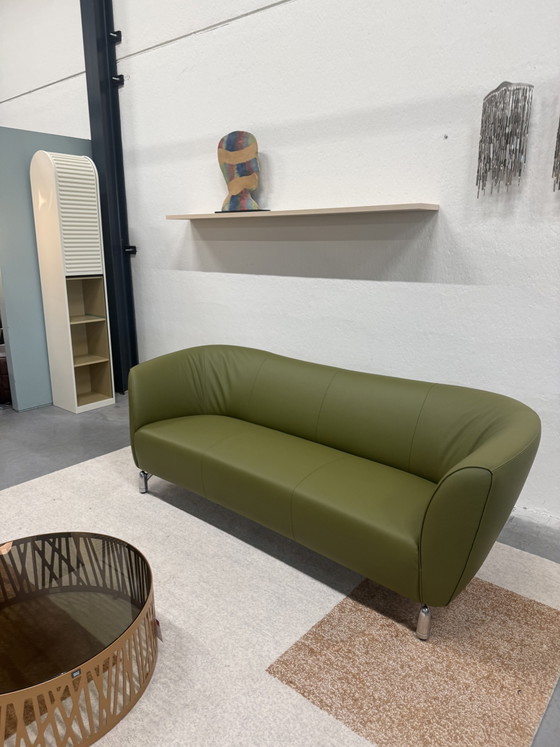 Leolux Pupilla 2 Seater Sofa Senso Green – Leather (photo 9 of 9)