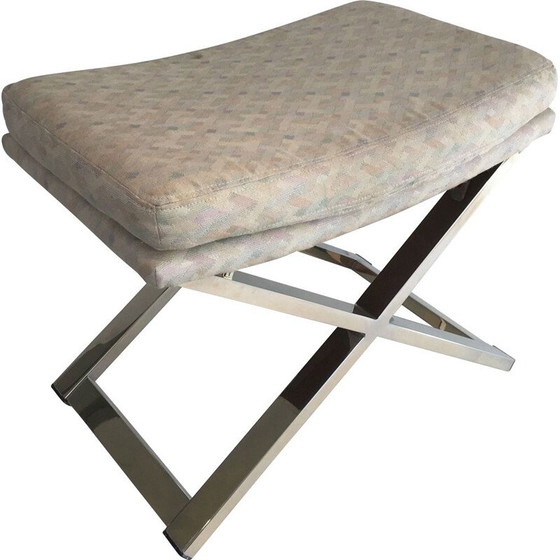 Image 1 of Vintage stool in Chrome 1970