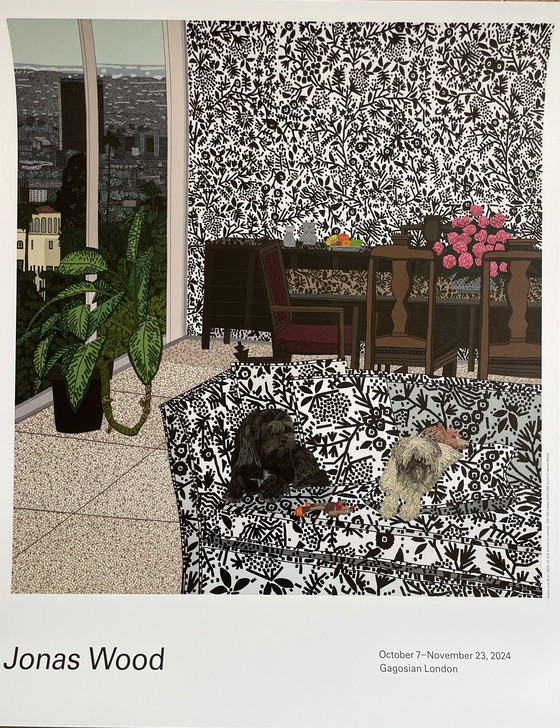 Image 1 of Jonas Wood, Robot en Beer, 2024 copyright Jonas Wood, Gedrukt in de VS