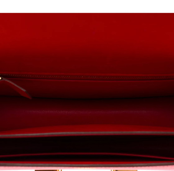 Image 1 of Bolso HERMES Constance en Cuir Rouge - 103476