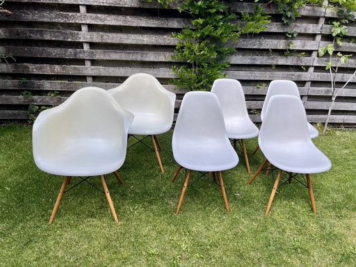 Vitra Eames DAW (2x) Vitra Eames DSW (4x)