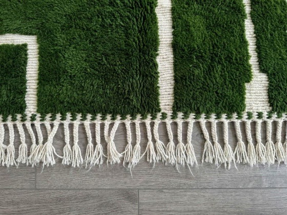 Tappeto marocchino in lana verde - Fatto a mano 200/300cm – Tappeti, Wool (photo 4 of 5)