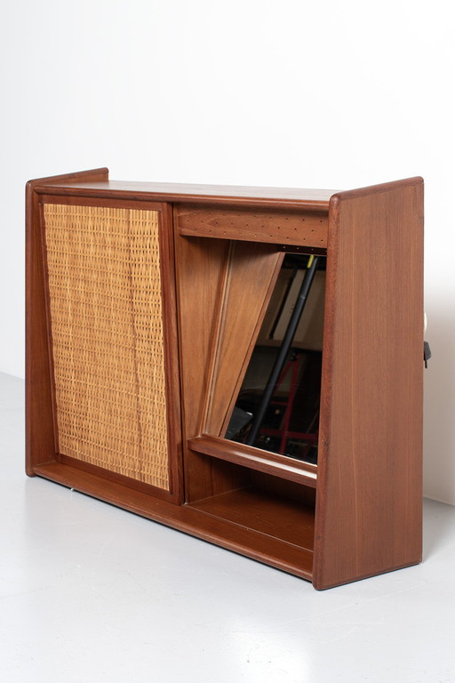 Danish teak wall unit