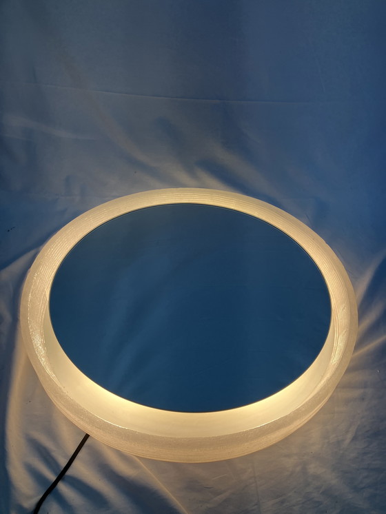 Image 1 of Vintage verlichte spiegel van Egon Hillebrand jaren 60