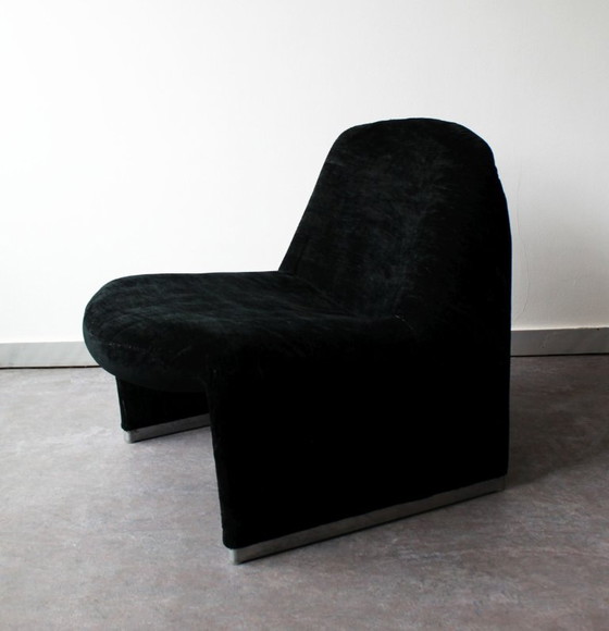 Fauteuil Alky par Giacarlo Piretti pour Castelli – Anonima Castelli, Velvet (photo 4 of 9)