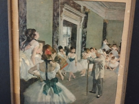 Image 1 of Dipinto di Edgar Degas, La scuola di danza