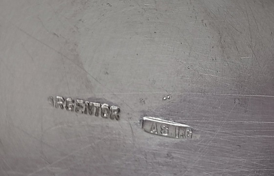 Image 1 of Argentor Vienna Secessionist/Jugendstil Scatola con coperchio placcata in argento e oro 1905