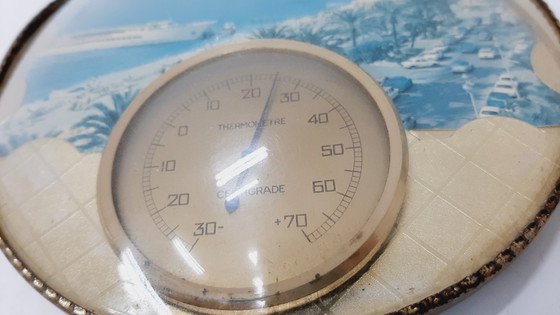 Image 1 of Vintage French souvenir from Nice with thermometer