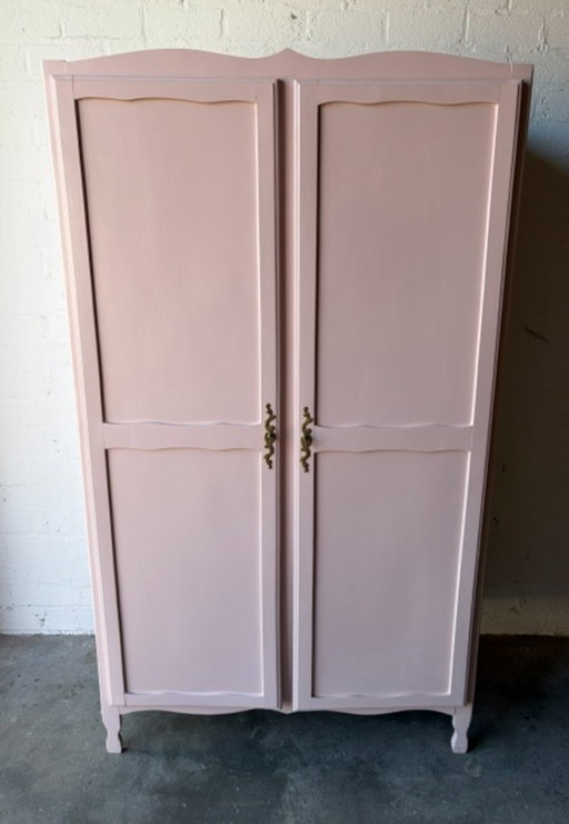 Armario antiguo de niña, vestidor renovado. – kledingkasten, Wood