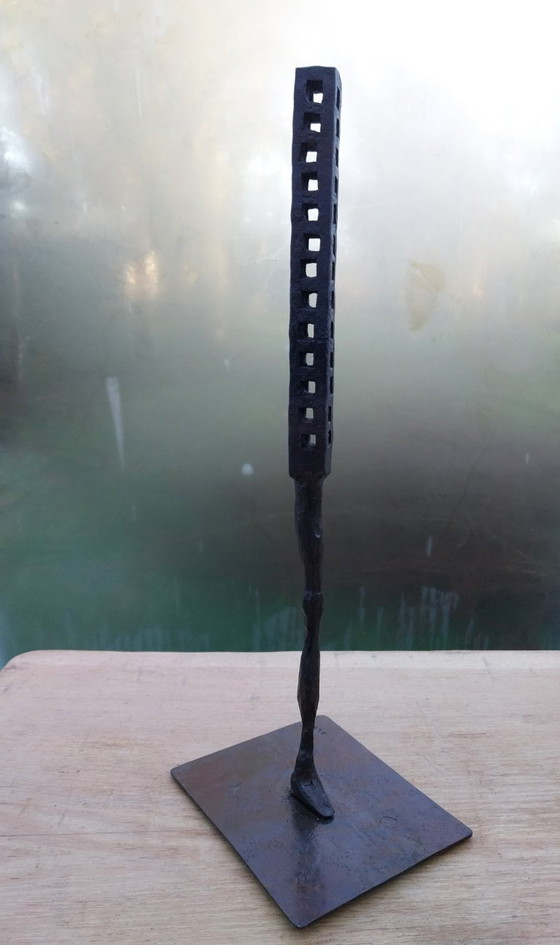 Gita in città – Jean-Luc Bertel, Sculture, Iron, Metal (photo 14 of 15)