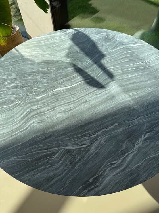 Image 1 of Round dining table Tulipo with solid ceramic tabletop 120cm