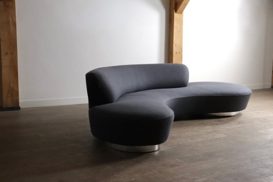 Image 1 of Vladimir Kagan Serpentine Sofa voor Directional USA 1999