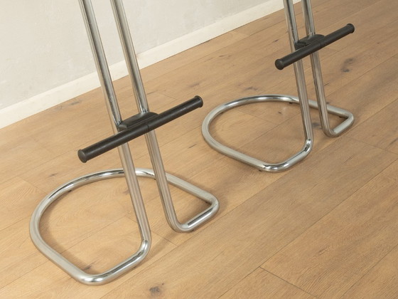 Image 1 of Ensemble de tabourets de bar style Bauhaus des années 1980, vintage