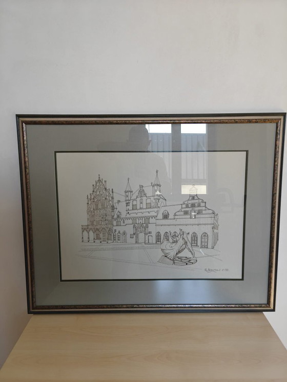 Image 1 of Sketch of Mechelen - Q. Steurbaut