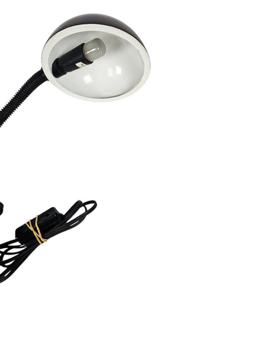 Hala Zeist – Klemmleuchte – Schreibtischlampe – flexibler Arm – niederländische Fertigung – 70er Jahre