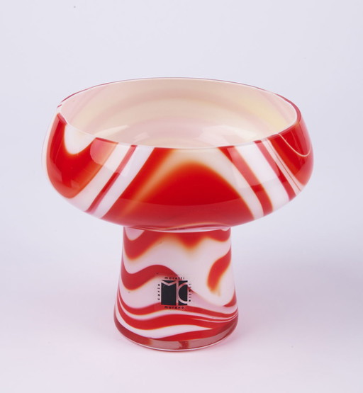Vintage Murano Vase von Carlo Moretti