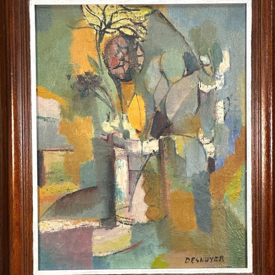Image 1 of Francois Desnoyer (1894-1972) Olie op doek.