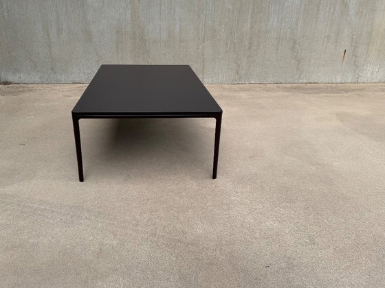 Image 1 of VITRA coffee table designed by JASPER MORRISON 120X70 from the PLATE series, color chocolate