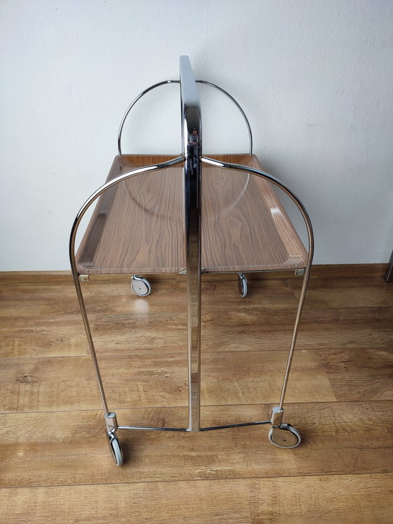 Image 1 of Carrito de servicio Carrito de servicio plegable '70 Gerlinol Dinett