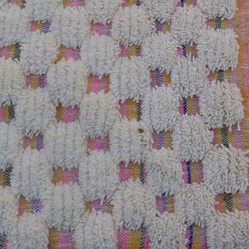 Marokkanischer Teppich aus Naturleinen, 200 x 150 cm