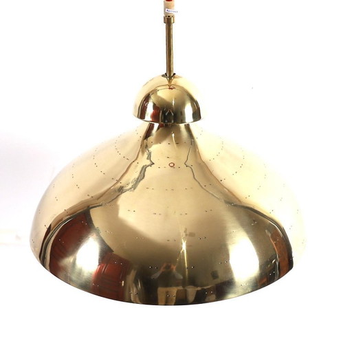 "ITSU" CEILING LIGHT, FINLAND, CIRCA 1950. Brass ceiling light, signed on the outer edge.