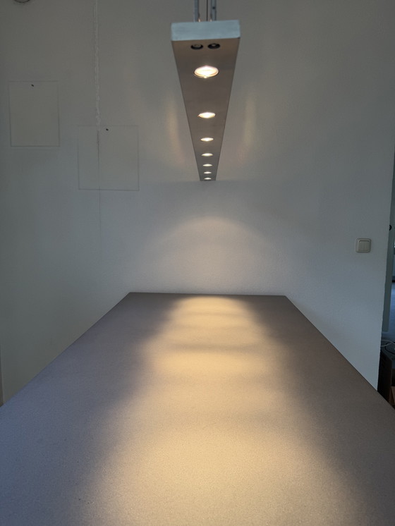 Image 1 of Piccola lampada a sospensione solida, lunghezza 150 cm.