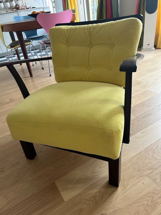 Image 1 of Een paar fauteuils uit het midden van de vorige eeuw.