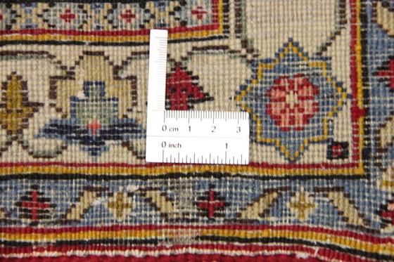 Image 1 of Tappeto persiano originale Keshan, Kashan Rosso 358 x 278 cm Ottime condizioni Classico Antico