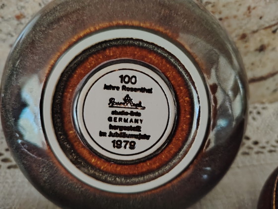 Rosenthal 100° Anniversario, Anno Anniversario 1979, Raro! Set Retro / Vintage con 6 Ciotole – Stoviglie (photo 6 of 9)