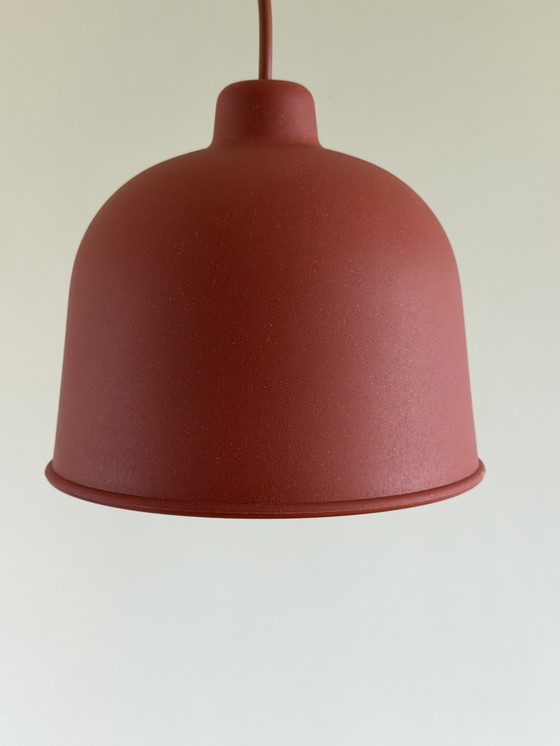 Image 1 of Lampada a sospensione Muuto Grain - Rosso polvere