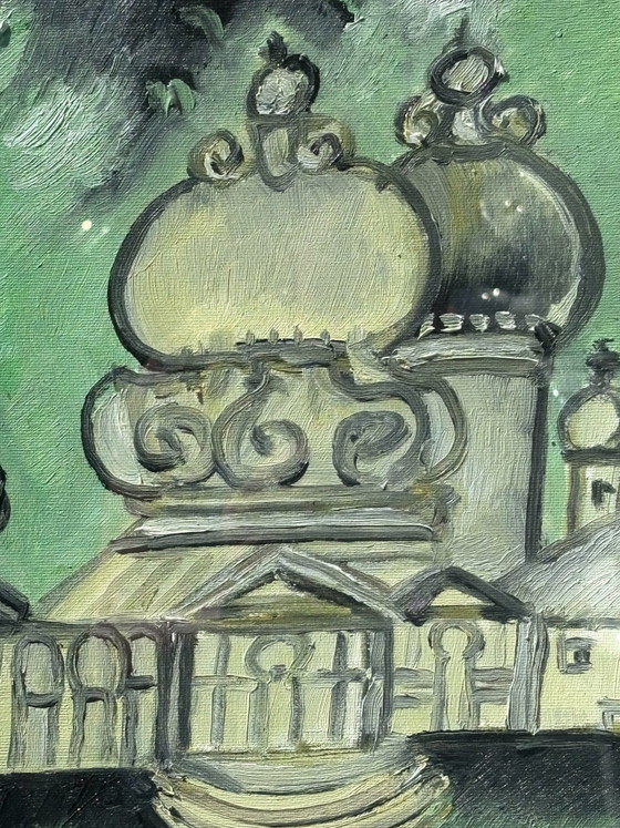 Oil on Canvas Painting of Venice by Remo Brindisi, 1970s – Paintings & Drawings (photo 5 of 7)