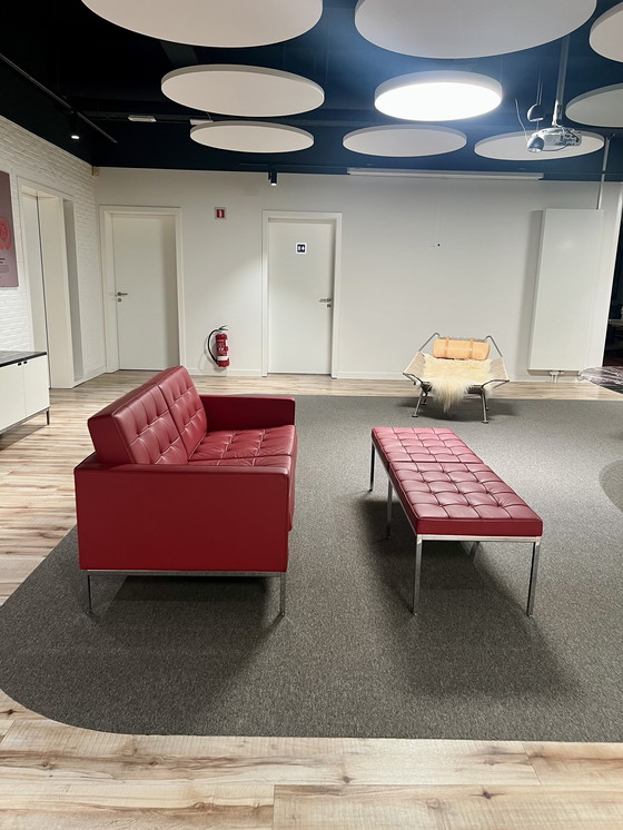 Image 1 of Florence Knoll Sofa and Bench