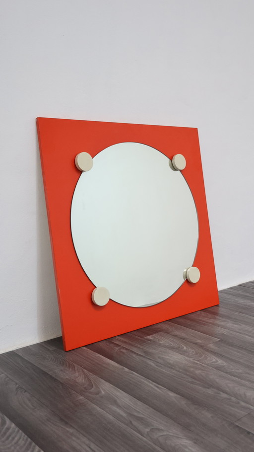 Space Age Mirror Design 1970s Modern Vintage