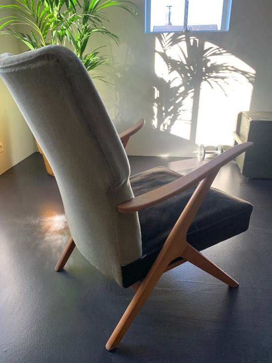Sillón lounge Mid-century – Sillones, Textil (photo 4 of 5)