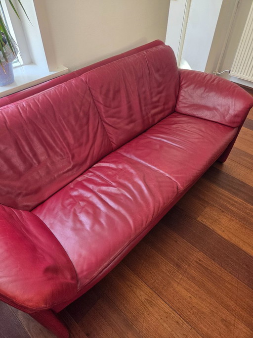 Original Leolux Bora Design Sofa (Axel Enthoven) – Vintage Leder
