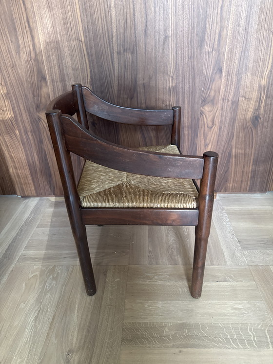 Image 1 of Vico Magistretti / Cassina - Carimate fauteuils