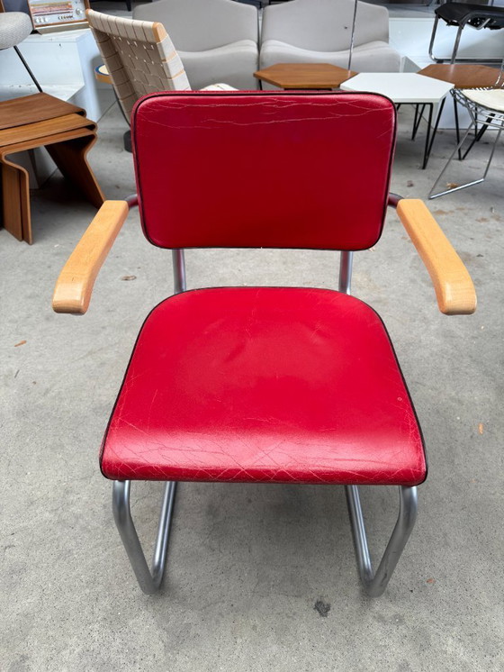 Image 1 of Silla Thonet S64 PV Roja