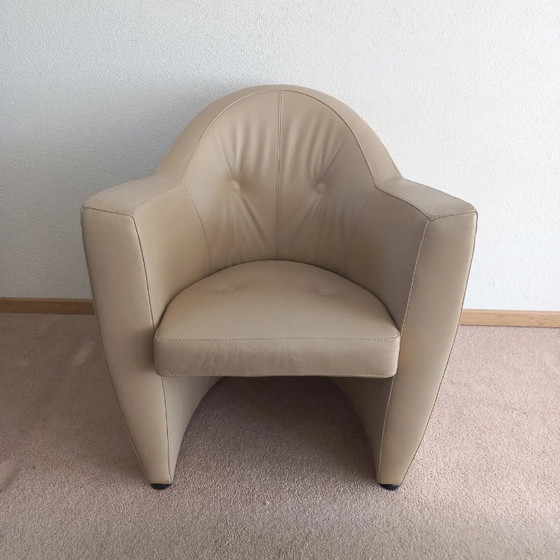 Image 1 of Leolux Carabita Fauteuil Creme