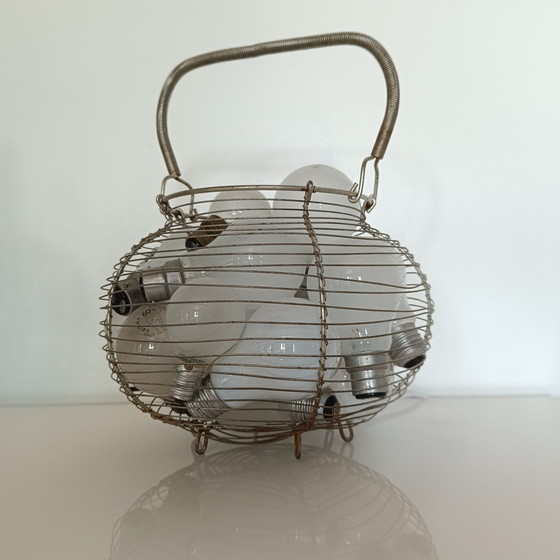 Image 1 of Upcycled mood lamp made from diverted elements