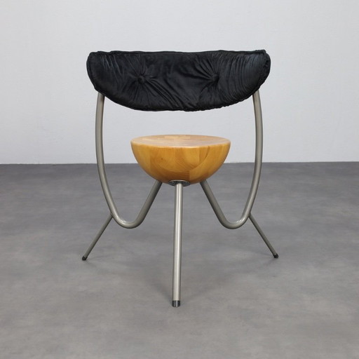 4x Postmodern Dining Chair by Rob Eckhardt, 1980s
