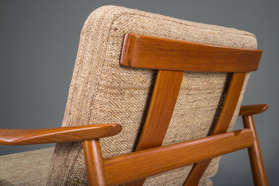 Image 1 of Deense moderne zitset in teakhout van Arne Vodder voor France & Søn, jaren 60, set van 3