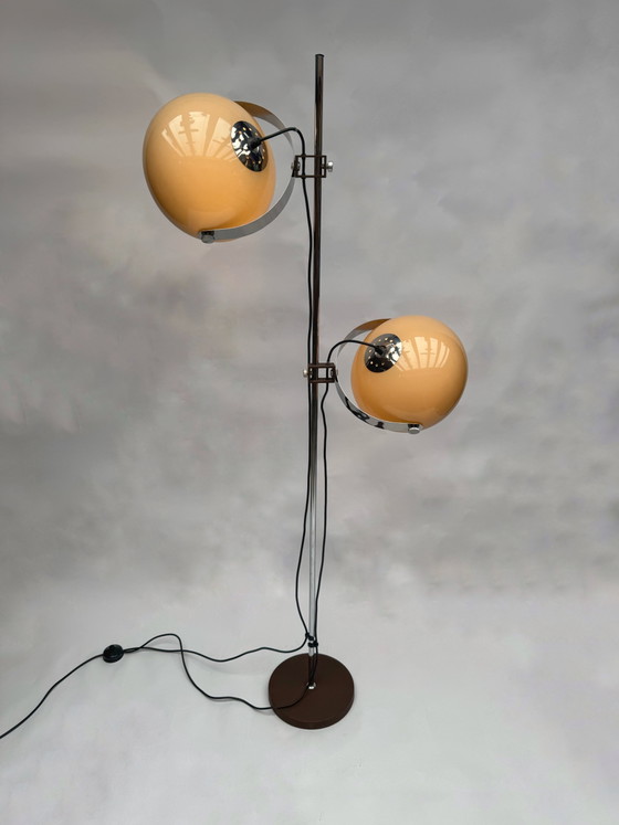 Lampadaire champignon XL vintage Dijkstra | Style années 60/70, époque spatiale, milieu du siècle (photo 7 of 7)