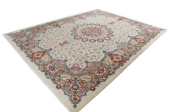 Image 1 of Tappeto persiano Kashan 4,40 x 3,35 Tappeto orientale pregiato n. 1060